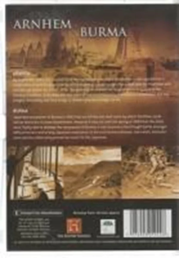 Arnhem & Burma 2009 DVD Top-quality Free UK shipping