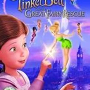 Tinker Bell and the Great Fairy Rescue Mae Whitman 2010 DVD Top-quality