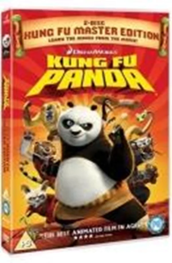 Kung Fu Panda Jack Black DVD Top-quality Free UK shipping