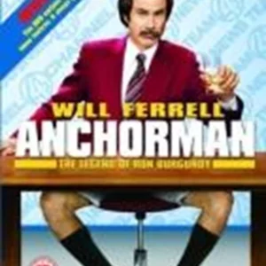 Anchorman: The Legend of Ron Burgundy Will Ferrell 2006 DVD Top-quality