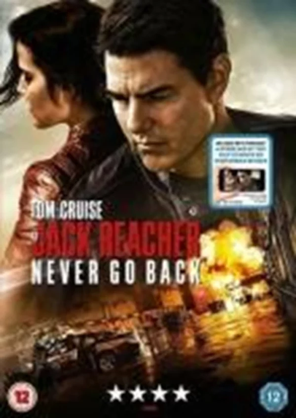 Jack Reacher Never Go Back Tom Cruise 2017 DVD Top-quality Free UK shipping