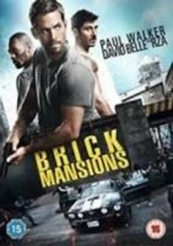 Brick Mansions Paul Walker 2014 DVD Top-quality Free UK shipping