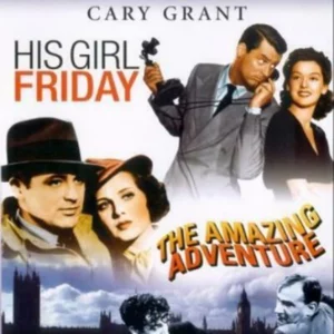 His Girl Friday/The Amazing Adventure Cary Grant 2004 DVD Top-quality