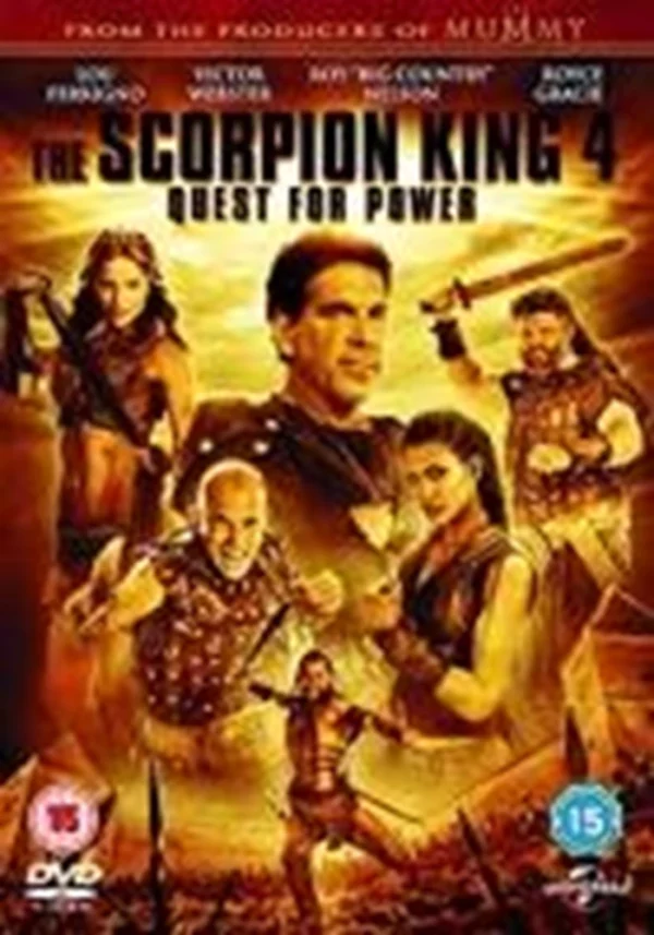 The Scorpion King 4: Quest for Power Victor Webster 2015 DVD Top-quality