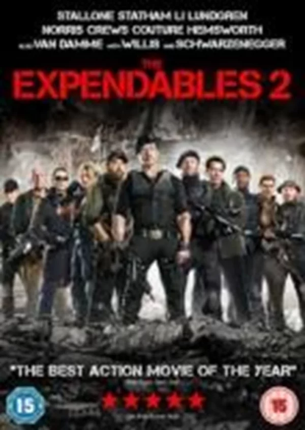 The Expendables 2 Bruce Willis 2012 DVD Top-quality Free UK shipping