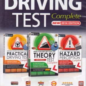 Driving Test Complete 2014 DVD Top-quality Free UK shipping