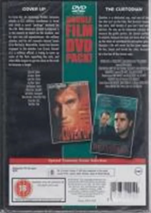 Double Pack: "Cover Up" and "The custodian" Dolph Lundgren 1986 New DVD