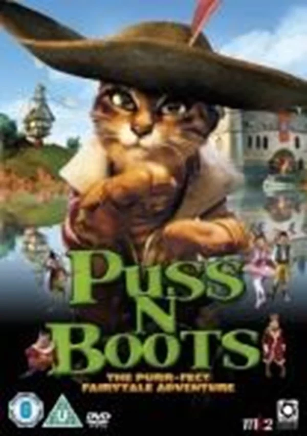 Puss N Boots Antonio Banderas 2010 DVD Top-quality Free UK shipping