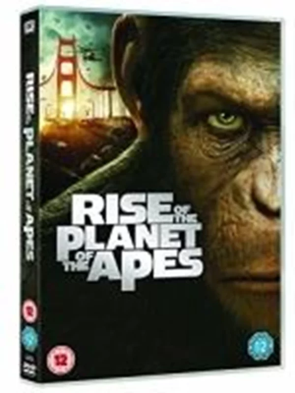 Rise of the Planet of the Apes John Lithgow 2011 DVD Top-quality