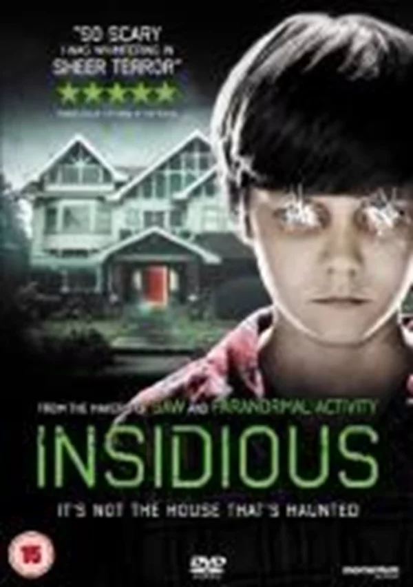 Insidious Patrick Wilson 2011 DVD Top-quality Free UK shipping