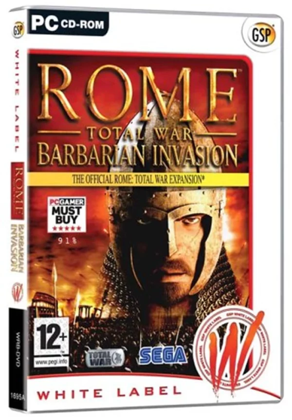 Rome Total War: Barbarian Invasion Windows 2000 2007 Top-quality