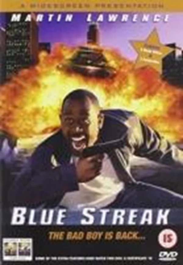 Blue Streak Martin Lawrence 2000 DVD Top-quality Free UK shipping