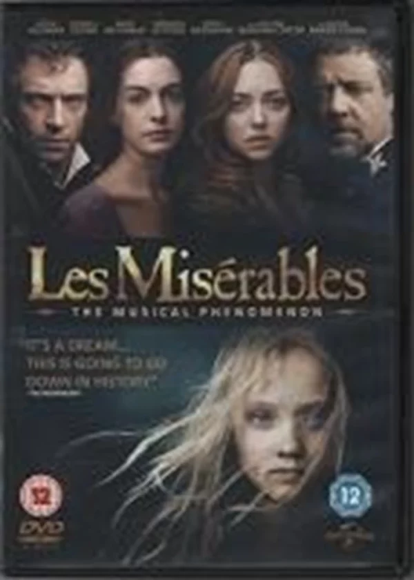 Les Miserables Hugh Jackman Special Edition 2013 DVD Top-quality