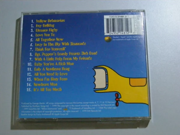 Yellow Submarine The Beatles 1999 CD Top-quality Free UK shipping