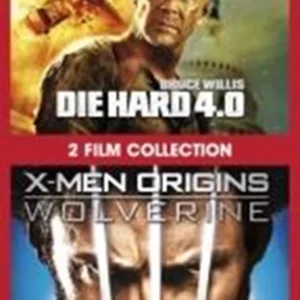 Wolverine / Die Hard 4.0 Hugh Jackman 2010 DVD Top-quality Free UK shipping