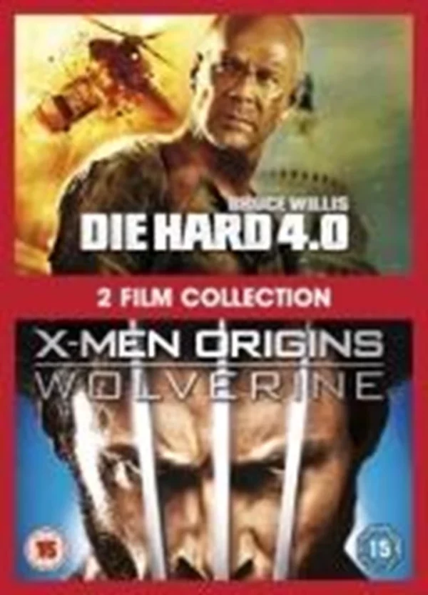 Wolverine / Die Hard 4.0 Hugh Jackman 2010 DVD Top-quality Free UK shipping