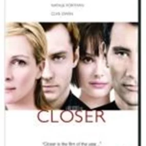 Closer Julia Roberts 2011 DVD Top-quality Free UK shipping