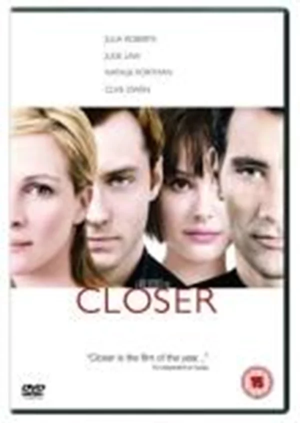 Closer Julia Roberts 2011 DVD Top-quality Free UK shipping