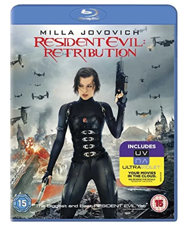 Resident Evil: Retribution Milla Jovovich 2013 Blu-ray Top-quality