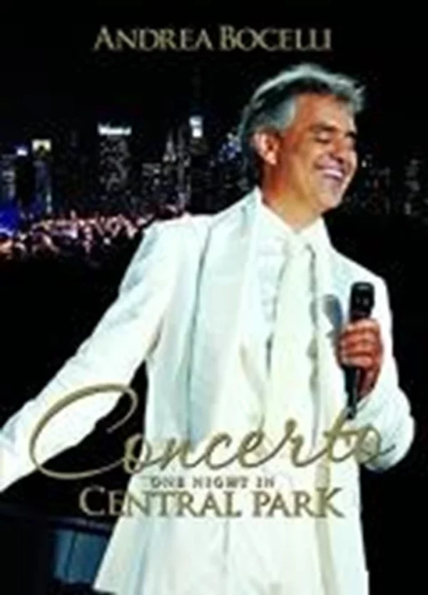 Concerto:One Night In Central Park Andrea Bocelli 2011 DVD Top-quality