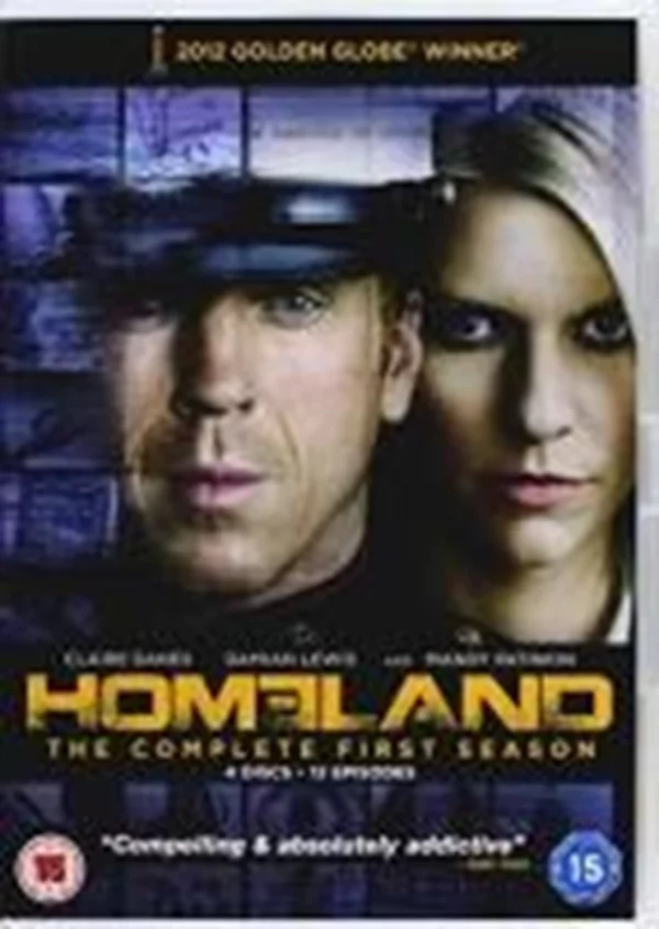 Homeland - Season 1 Damian Lewis 2012 DVD Top-quality Free UK shipping