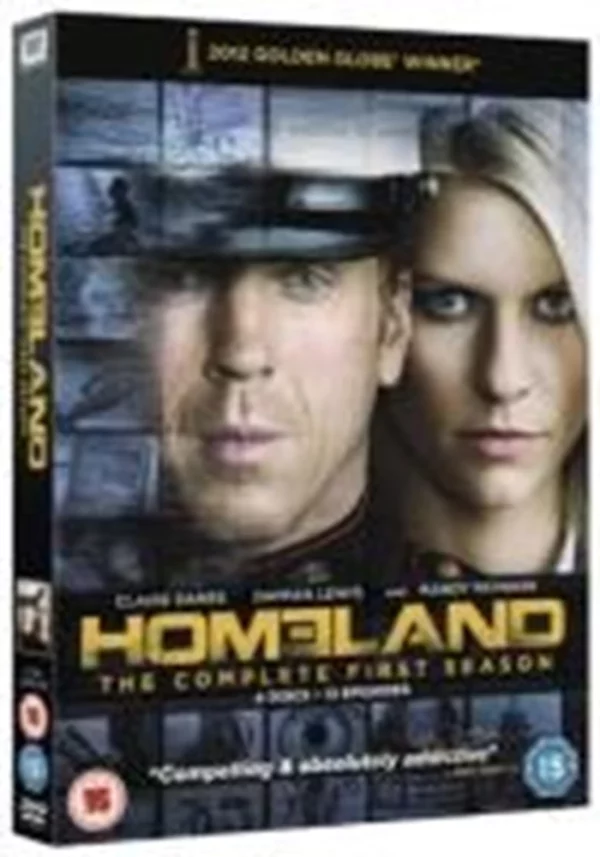 Homeland - Season 1 Damian Lewis 2012 DVD Top-quality Free UK shipping