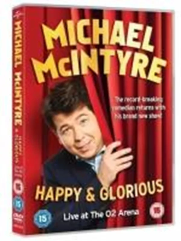 Michael McIntyre - Happy & Glorious Michael McIntyre 2015 DVD Top-quality