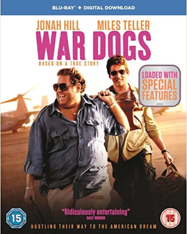 War Dogs Miles Teller 2016 Blu-ray Top-quality Free UK shipping