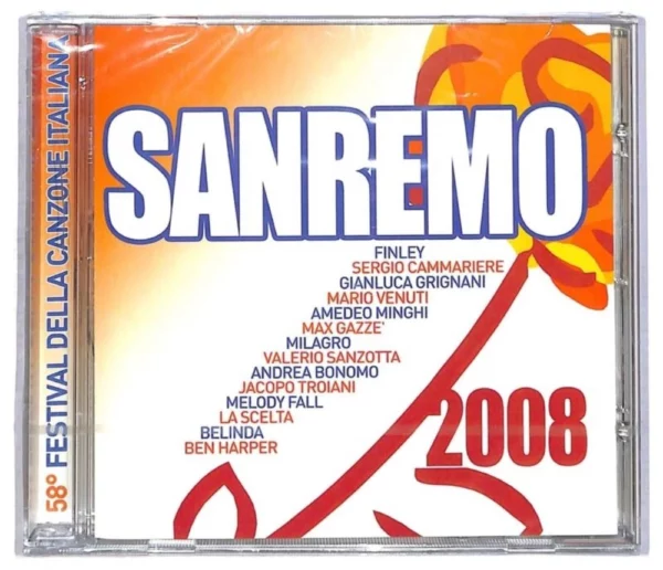 Sanremo 2008 Various 2008 CD Top-quality Free UK shipping