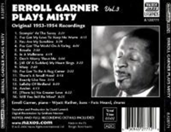 Plays Misty ERROL GARNER 2005 CD Top-quality Free UK shipping