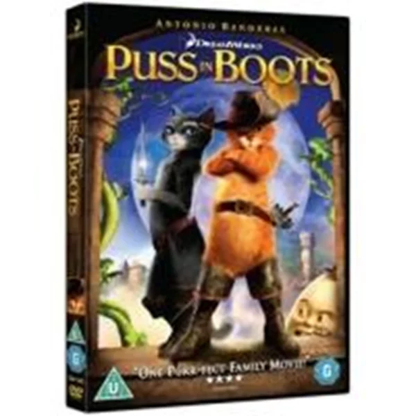 Puss In Boots Antonio Banderas 2011 DVD Top-quality Free UK shipping