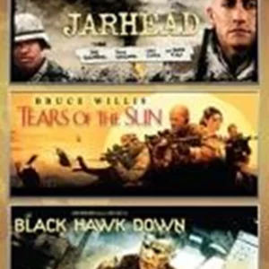 Black Hawk Down/Jarhead/Tears Of The Sun Bruce Willis 2009 DVD Top-quality