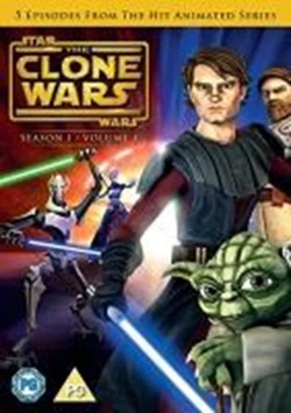 Star Wars: The Clone Wars - Season 1 Volume 1 Various 2010 DVD Top-quality