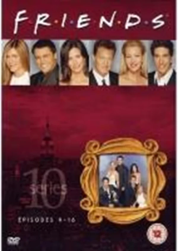 Friends Series 10 - Episodes 9-16 Jennifer Aniston 2004 DVD Top-quality