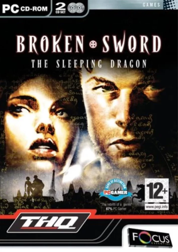 Broken Sword: The Sleeping Dragon Windows XP me 98 2000 2003 Top-quality