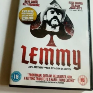 Lemmy Greg Olliver 2011 DVD Top-quality Free UK shipping