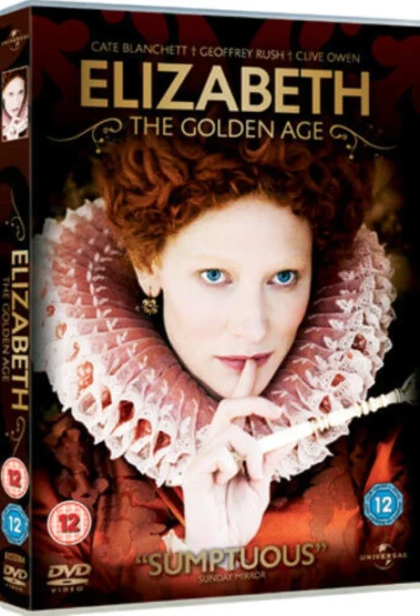 Elizabeth: The Golden Age Cate Blanchett 2008 DVD Top-quality Free UK shipping