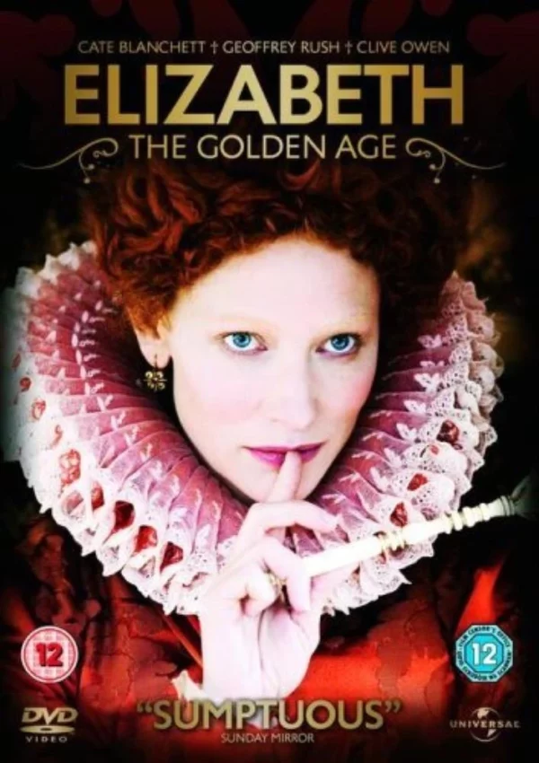 Elizabeth: The Golden Age Cate Blanchett 2008 DVD Top-quality Free UK shipping