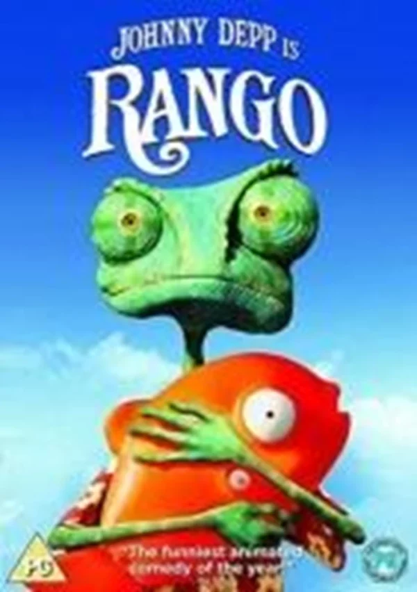 Rango Johnny Depp 2011 DVD Top-quality Free UK shipping