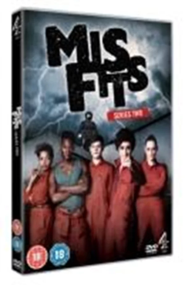 Misfits: Series 2 Iwan Rheon 2010 DVD Top-quality Free UK shipping