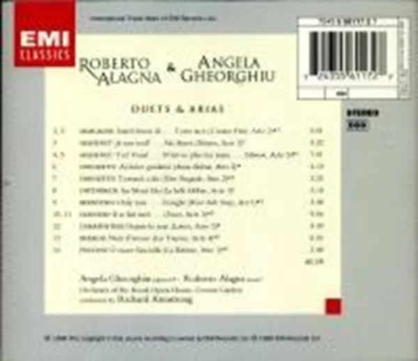 Roberto Alagna & Angela Gheorghiu Roberto Alagna & Angela Gheorghiu 1996 CD