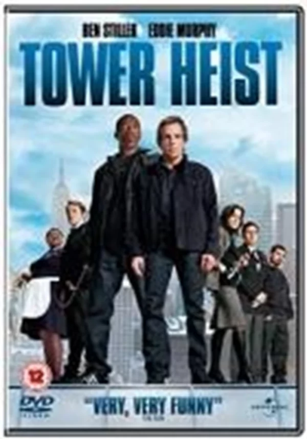 Tower Heist Ben Stiller 2012 DVD Top-quality Free UK shipping