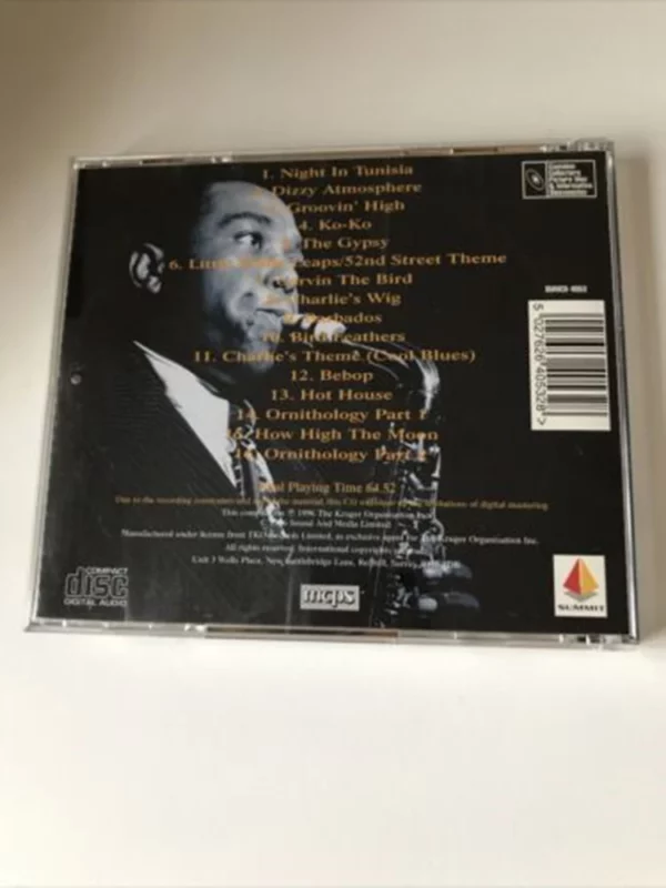 Round Midnight Charlie Parker 1996 CD Top-quality Free UK shipping