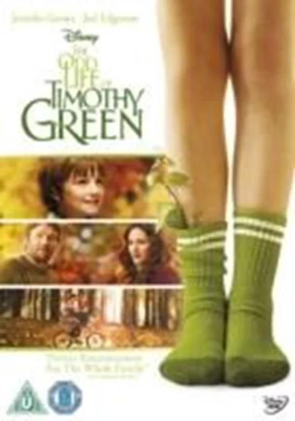 The Odd Life of Timothy Green Jennifer Garner 2013 DVD Top-quality