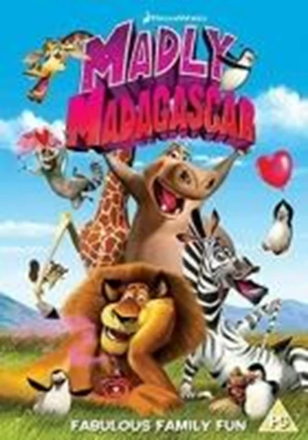 Madly Madagascar David Soren 2014 DVD Top-quality Free UK shipping