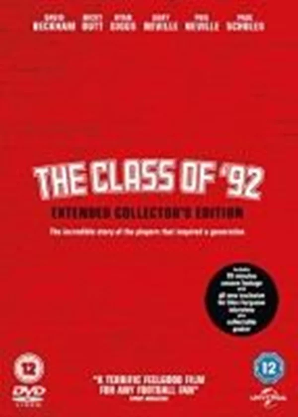 The Class of '92 - Extended Collector's Edition David Beckham 2014 DVD