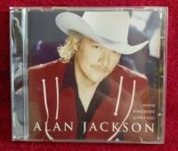 When Somebody Loves You Alan Jackson 2000 CD Top-quality Free UK shipping