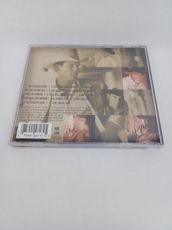 Live, Laugh, Love Clay Walker 1999 CD Top-quality Free UK shipping