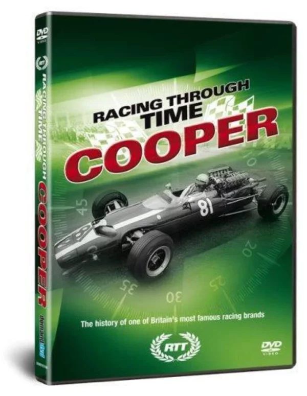 Racing Through Time - The Cooper Story 2008 DVD Top-quality Free UK shipping