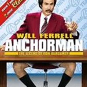 Anchorman - The Legend Of Ron Burgundy Will Ferrell 2013 New DVD Top-quality